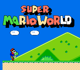 Super Mario World (Full Version) Title Screen